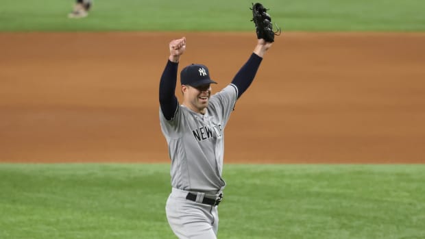 Yankees pitcher Corey Kluber